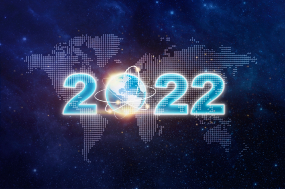 rok 2022 a planeta Zeme