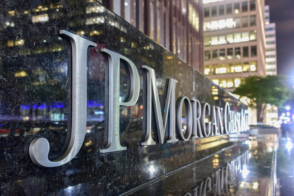 budova americky banky jp morgan